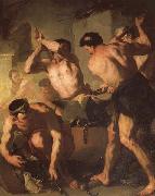 Luca Giordano Vulcan's Forge china oil painting reproduction